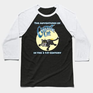 Cozmic Cat in the 21st Century 2 Baseball T-Shirt